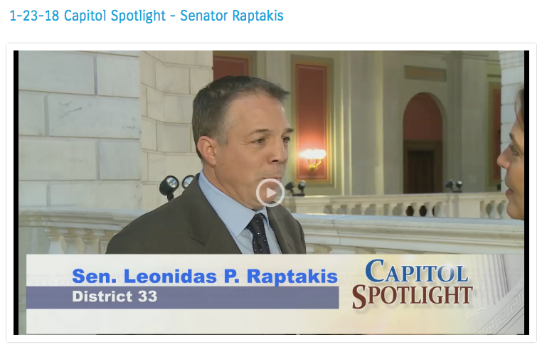 Capitol Spotlight - Raptakis 01/23/18