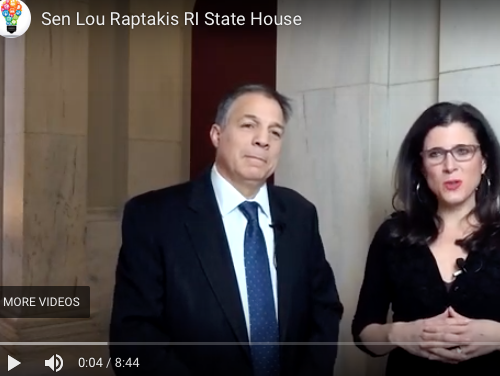 Raptakis' interview at RI State House by GoLocal Live - CPI
